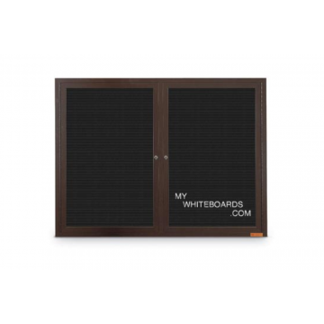 Bronze Indoor Letter Board Cabinet