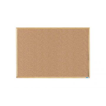 Wood Framed Natural Cork Board, 24" x 36"