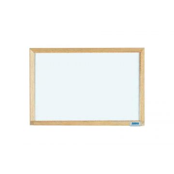 Hardwood Framed Melamine Dry Erase board, 12" x 18"