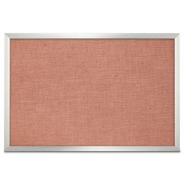 Aluminum Framed Burlap Weave Vinyl Tackboard, Sedona, 24" H X 36" W