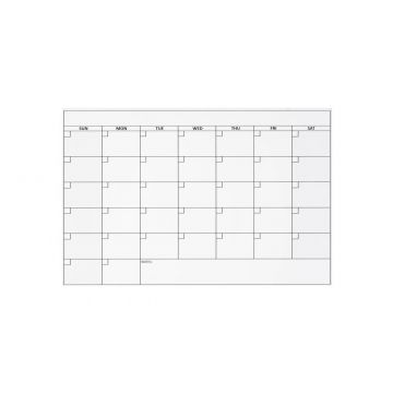 11" Tall x 17" Wide Magnetic Refrigerator Calendar