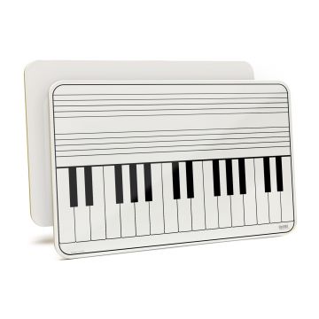 11" x 17" Double Sided Lap Board with Piano Keyboard