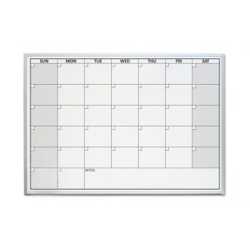 OptiMA® One Month Magnetic Dry Erase Calendars