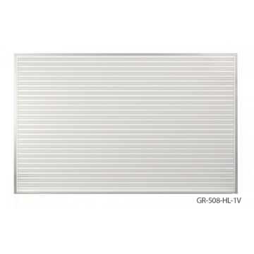 OptiMA® 5' X 8' Magnetic Planning Dry Erase Boards, Permanent 1" Horizontal Lines, Aluminum Trim and Tray