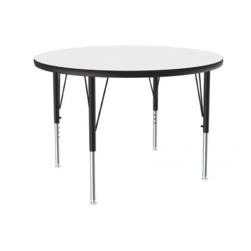 Round Dry Erase Activity Table, Whiteboard Surface