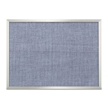 aluminum framed fabric tackboard