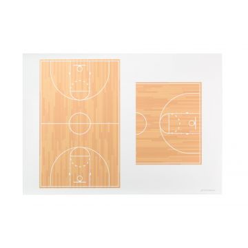 dry erase basketball magnet