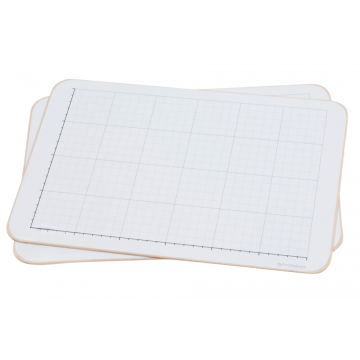 9’’ X 12’’ Line Graph Lap Board, Double Sided