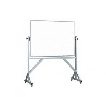 Portable Porcelain Steel Dry Erase Unit, 48" x 72"