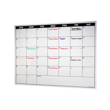 24" x 36" Peel-n-Stick Opti-Print Dry Erase Calendar