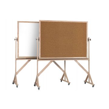 cork melamine portable dry erase board