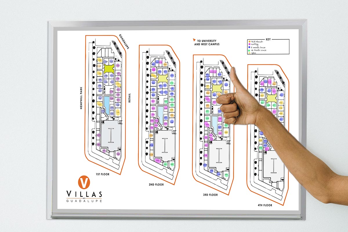 How Custom Dry Erase Aids in Property Management