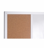Cork and Whiteboard Combination Boards